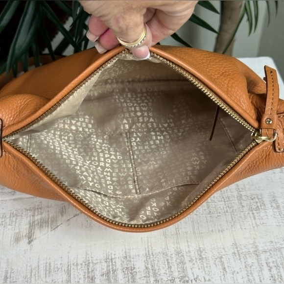 KATE SPADE NWOT Grant Park Starla Leather Camel Brown Crossbody Bag - Picture 14 of 15